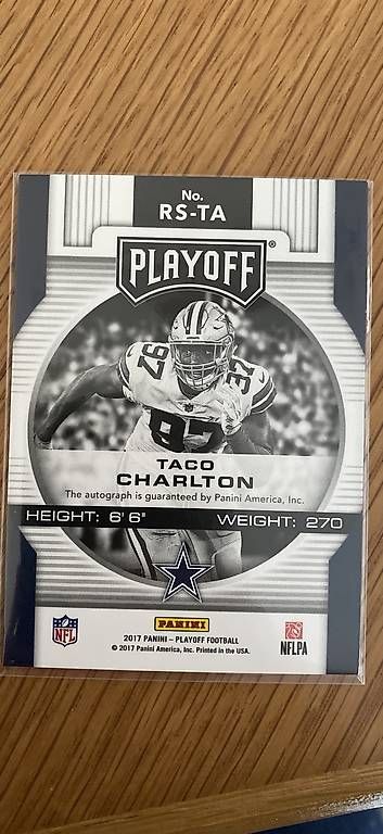 Panini Carte collezionabili: Taco Charlton Panini Auto Sticker – Usato da Boningen venduto da chregu90 1