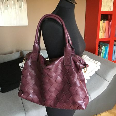 Joli sac lie de vin 🩷 simili