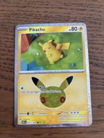 Pokémon Karte Pikachu 27/128 30th Anniversary