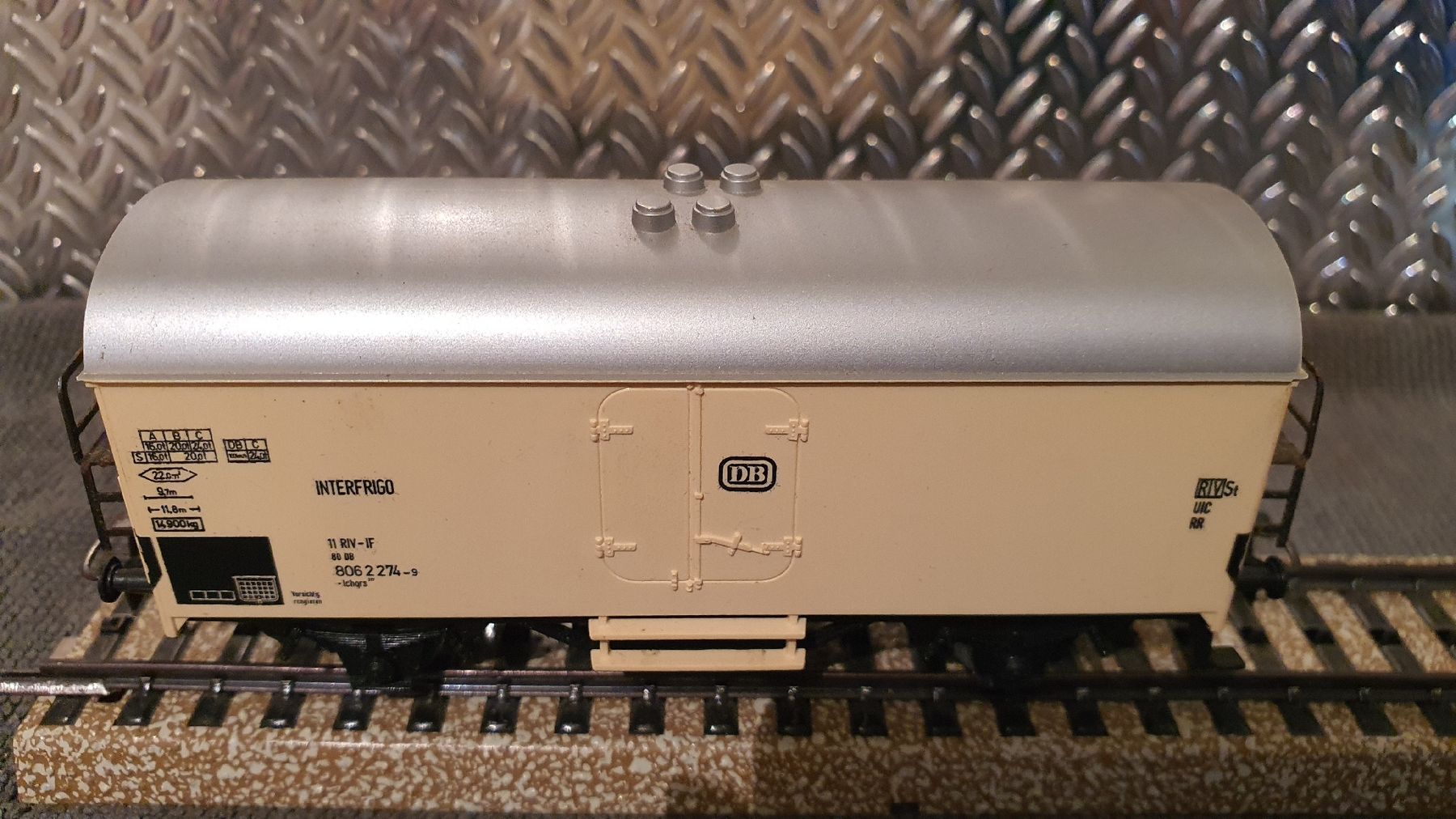 Märklin Modellini di ferrovie: MÄRKLIN 4415 GÜTERWAGEN  – Usato da Männedorf venduto da Modellbau-wyss 2