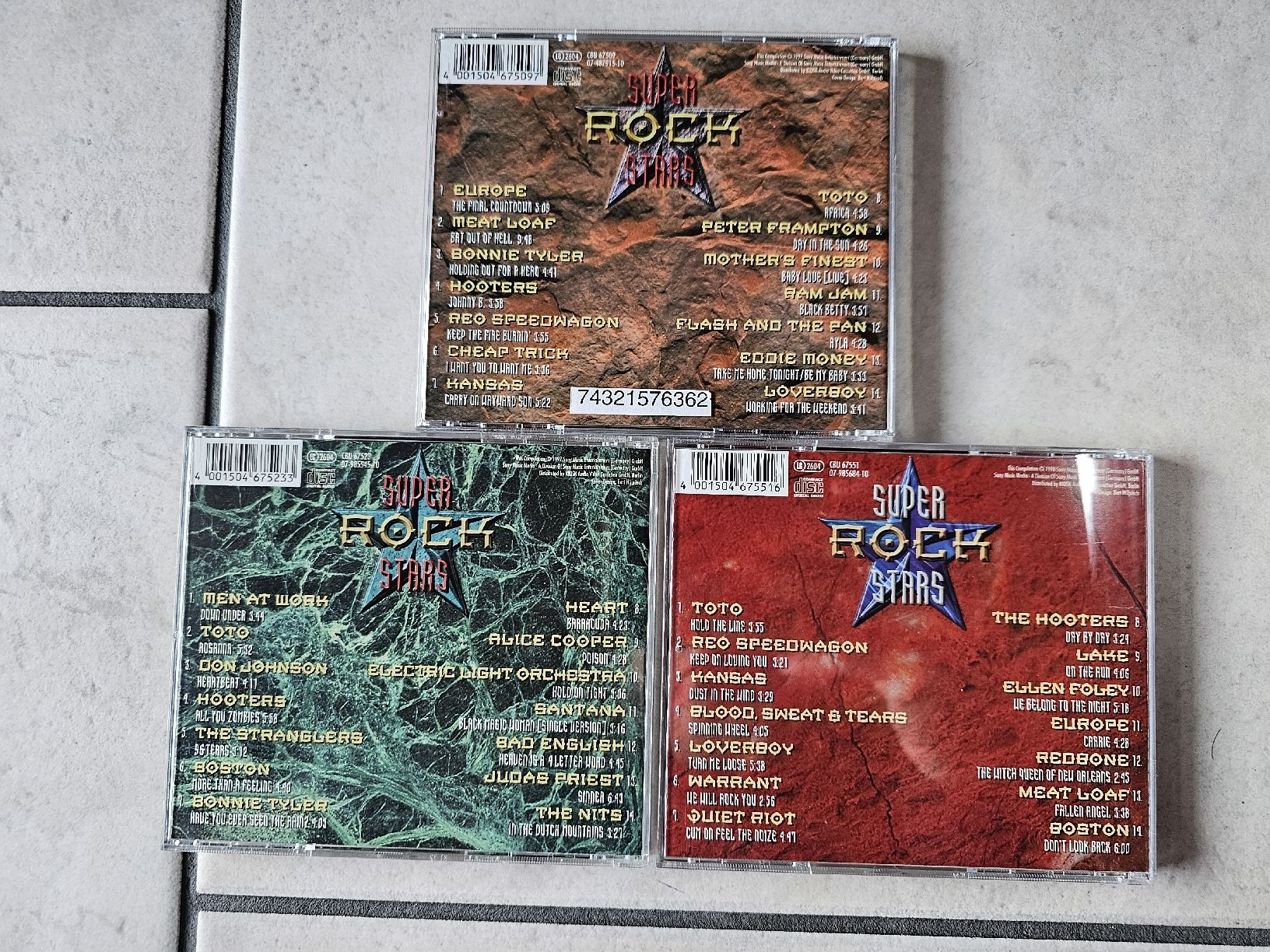 CD: Super Rock Stars  -  Volume 1 - 3 – Usato da Schneisingen venduto da backstore24 1