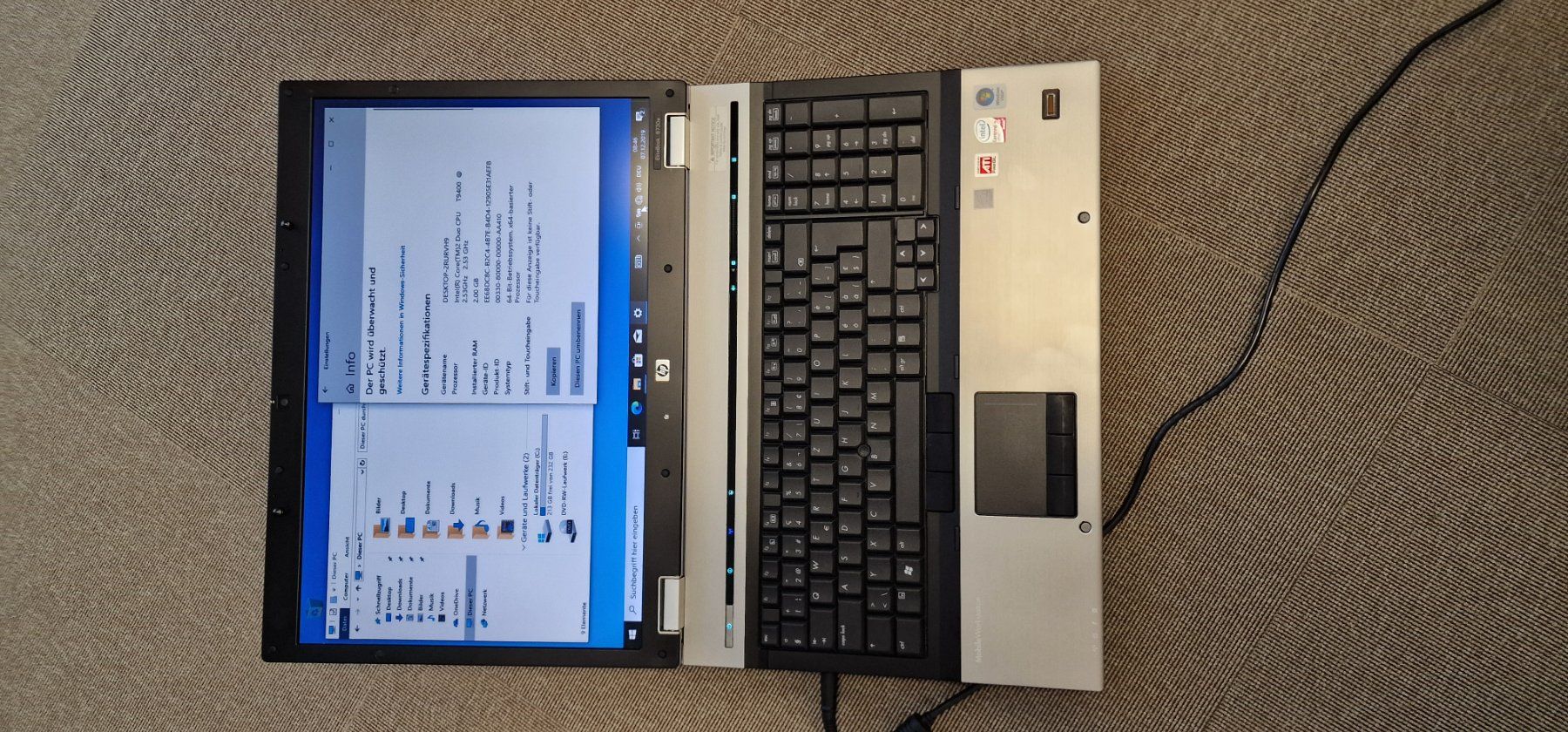 Hewlett Packard Notebook: HP EliteBook 8730w 4G RAM – Usato da Gerlafingen venduto da dulifuli 1