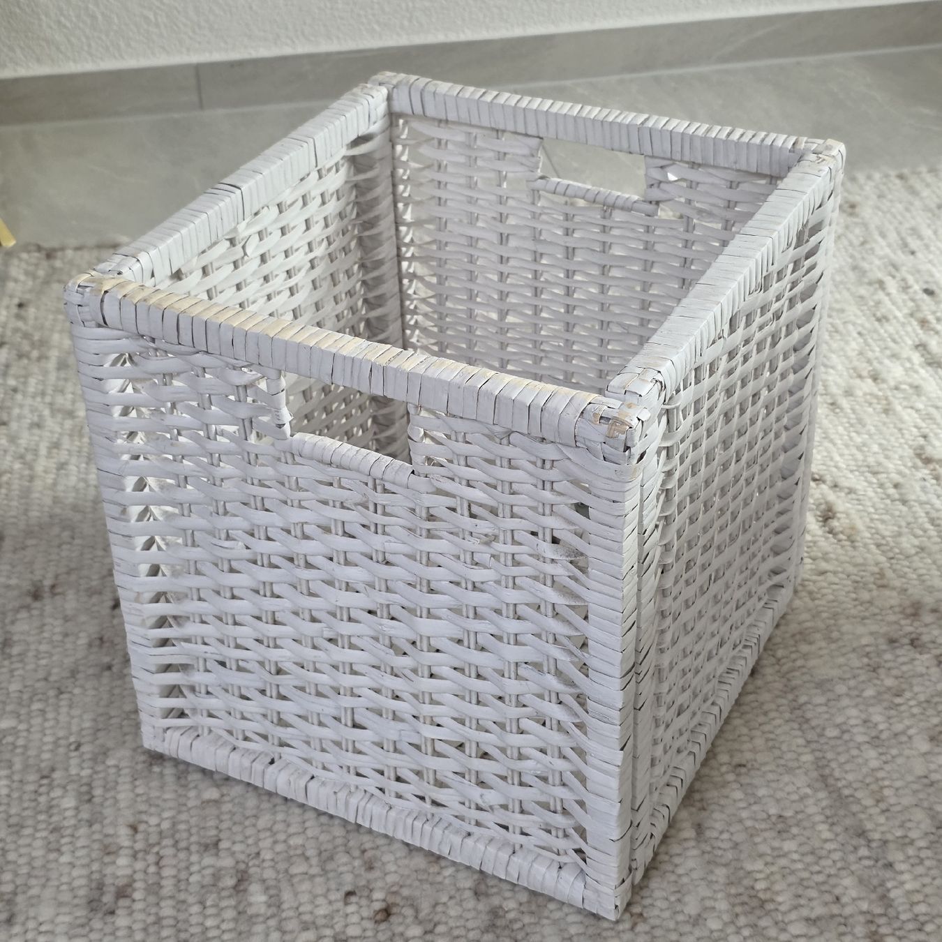 Ikea Altro per la casa: Korb geflochten weiss Ikea  – Usato da Rheinsulz venduto da Gilea