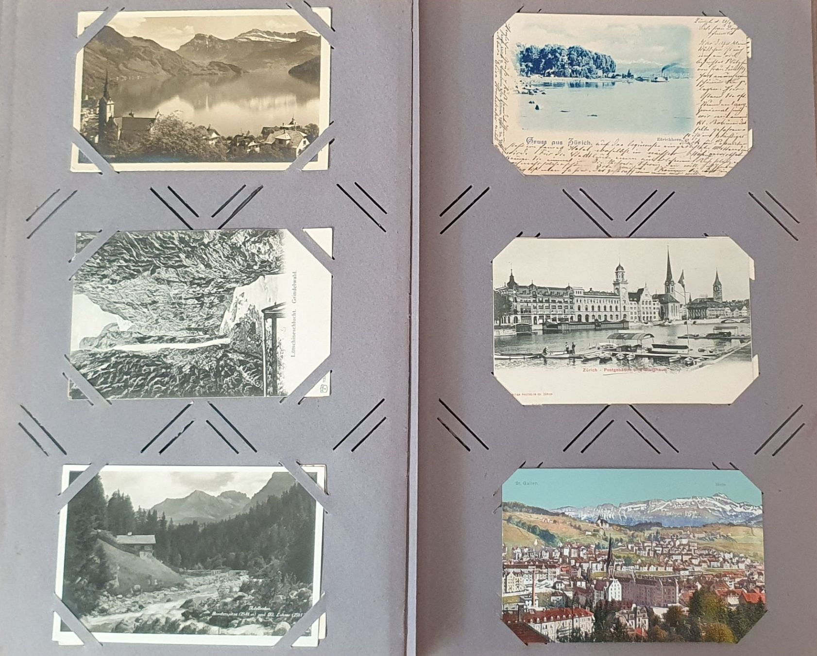 Album: Album mit 170 älteren Ansichtskarten Schweiz – Usato da Kreuzlingen venduto da Rschweiz1 3