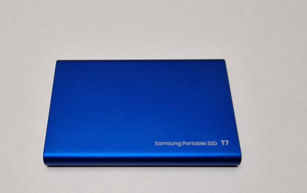 Samsung SSD externe Portable T7 2 TB, Bleu Indigo