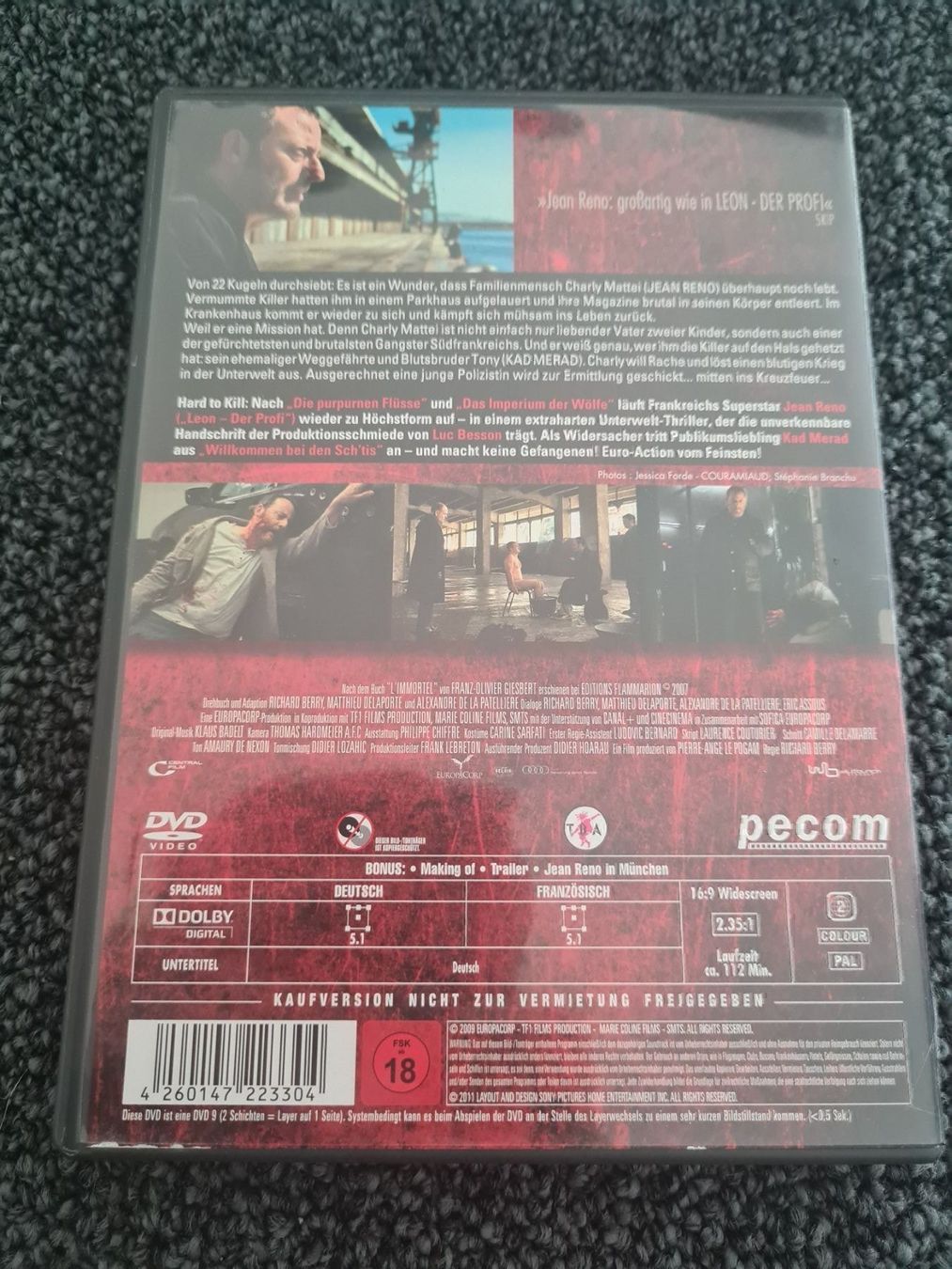 Tous les DVDs: 22 BULLETS(7573) – D'occasion à Ruswil par Ruck.Zuck. 1