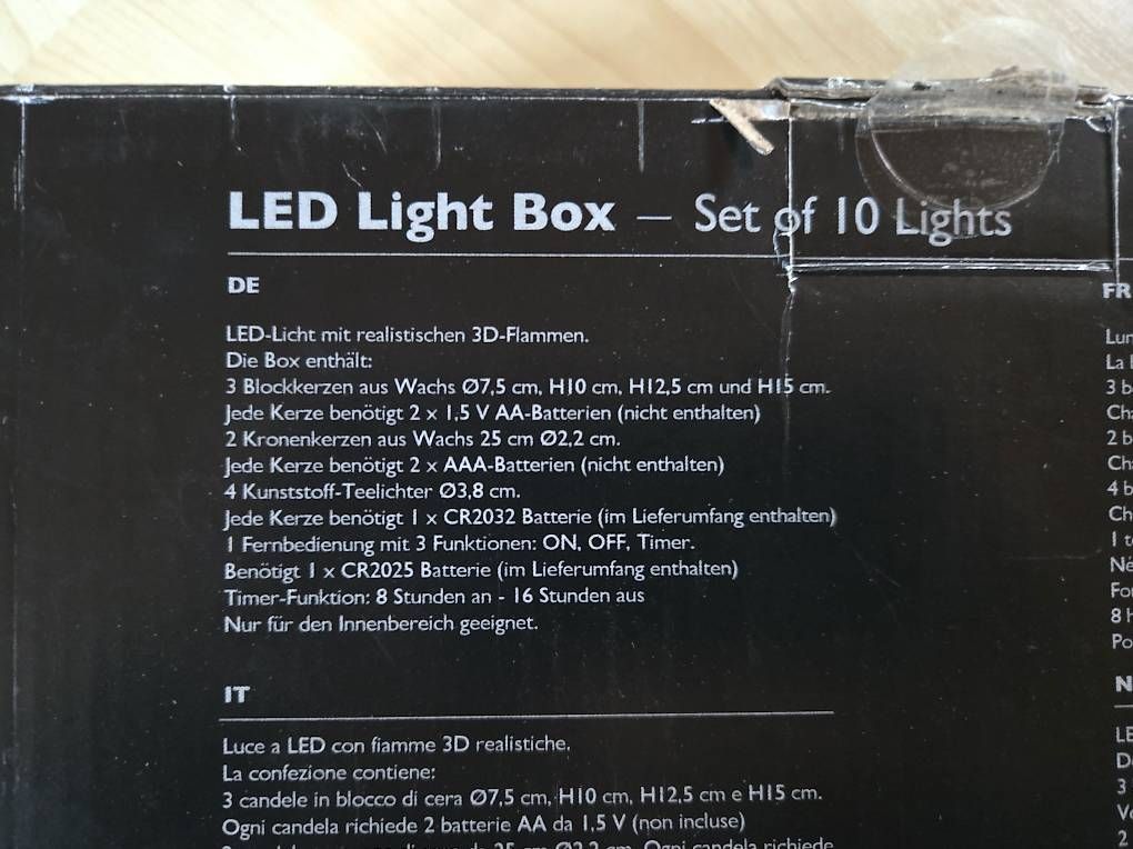 Candele: LED Kerzen Set – Usato da Kaltbrunn venduto da Resli 1