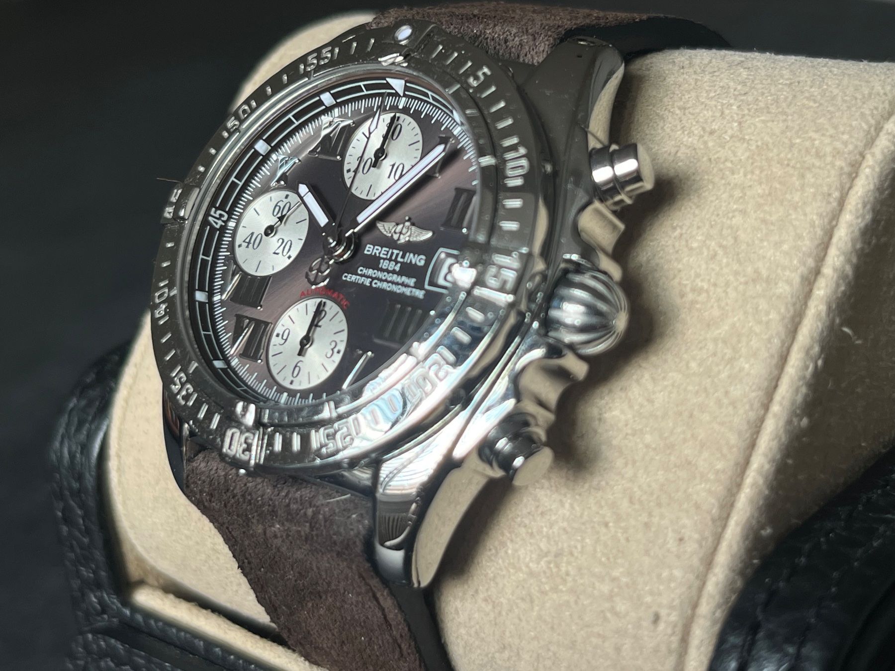 Breitling Orologi: BREITLING Uhr Chronograph 40mm | Revision Juni 2026 – Usato da Zürich venduto da Atelier-Sablier 2