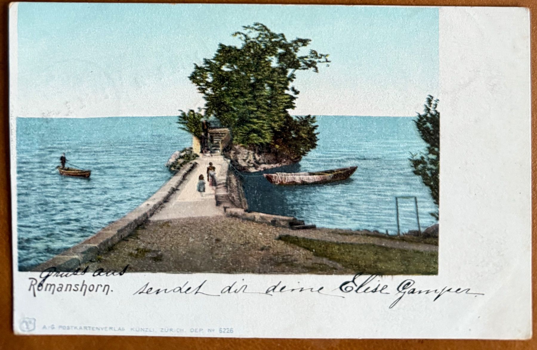 Cartoline postali: ROMANSHORN 1903 – Usato da Lutry venduto da Ediego