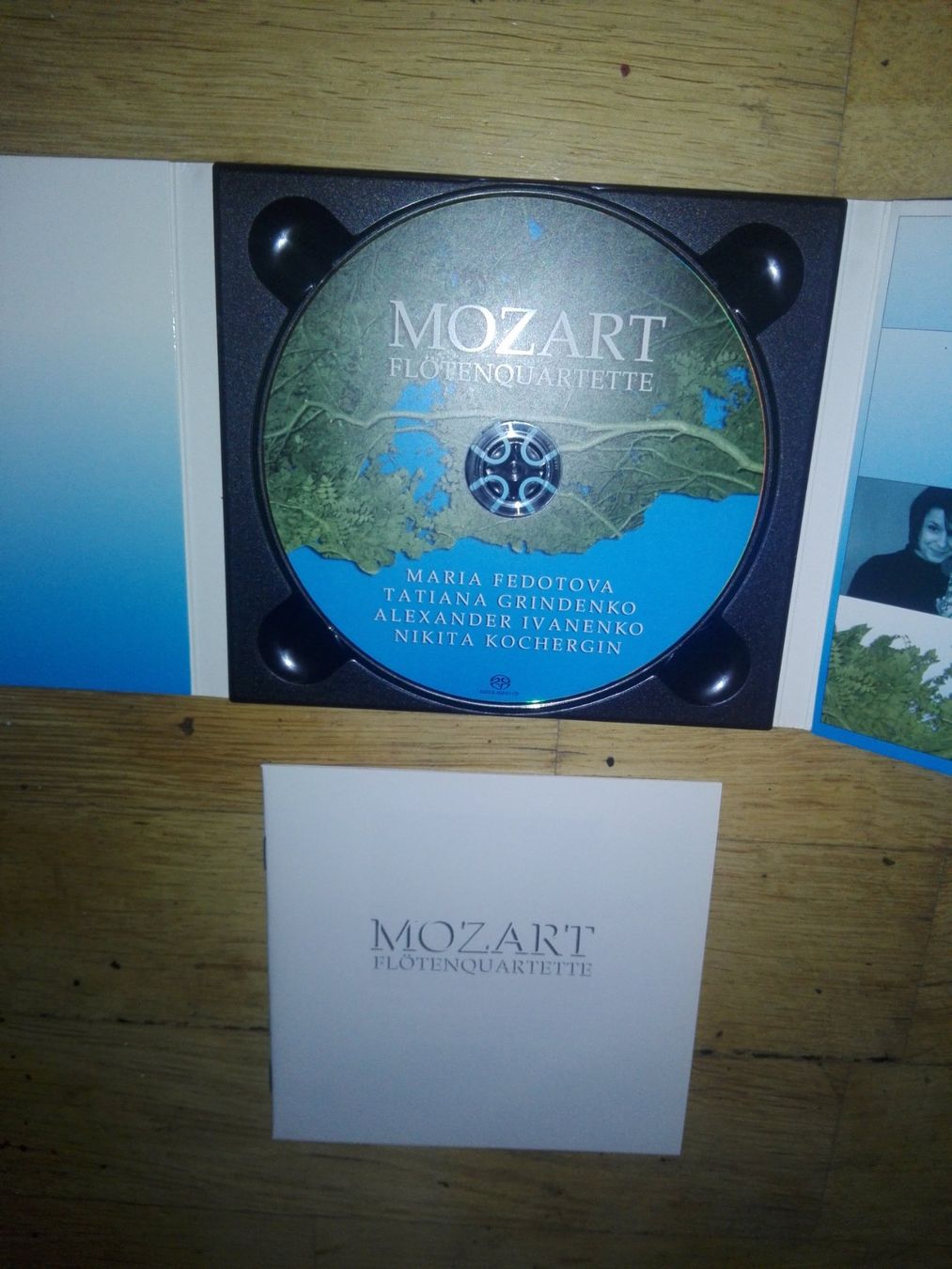 CD: Mozart - Flötenquartette                           ©'2006 – Usato da St. Gallen venduto da elk2021 2