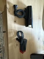Fahrradbeleuchtung Set LED schwarz guter Zustand