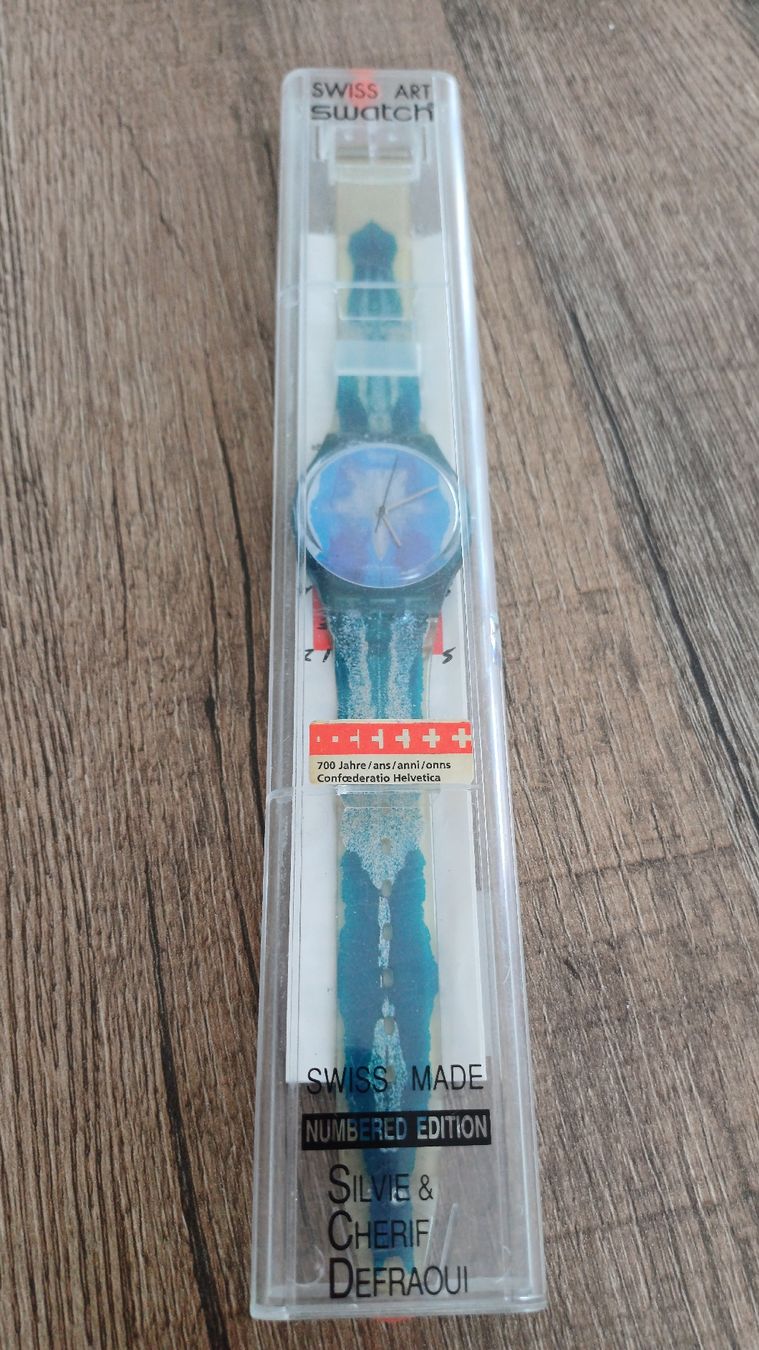 Swatch Orologi: Swatch neuve Édition numérotée de 1991 GZ118 – Nuovo e nell'imballaggio originale da PORRENTRUY venduto da Davide6876