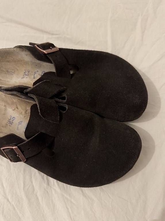 Birkenstock Scarpe da donna: Birkenstock Brown Suede sandals – Usato da Zürich venduto da mvru_ti 4