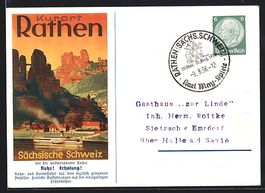 Rathen /Sächsische Schweiz, Ortsansicht