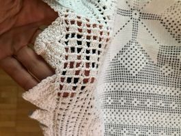 Decken Baumwolle handgemacht vintage