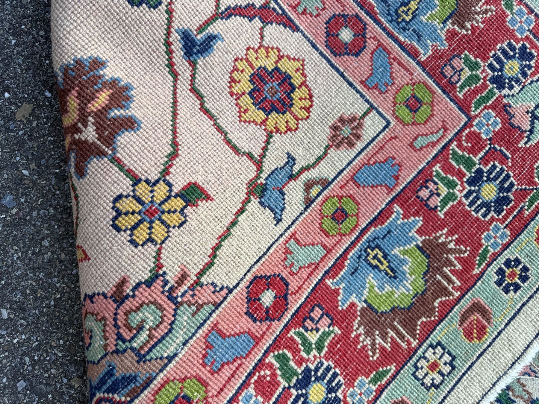 Teppiche: Alter orientalischer persischer Teppich (Tabriz) – Gebraucht aus Höri von ato_7v9f 6