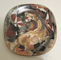 Rosenthal Porzellan Sammelteller Hans Erni Kunst Art Schweiz
