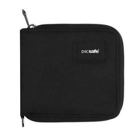 Pacsafe RFIDsafe Zip Around Wallet - Black