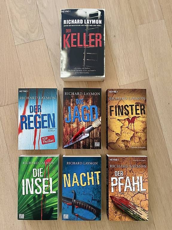 Libri: Horror-Bücher von Richard Laymon – Usato da Solothurn venduto da teilzeitberliner