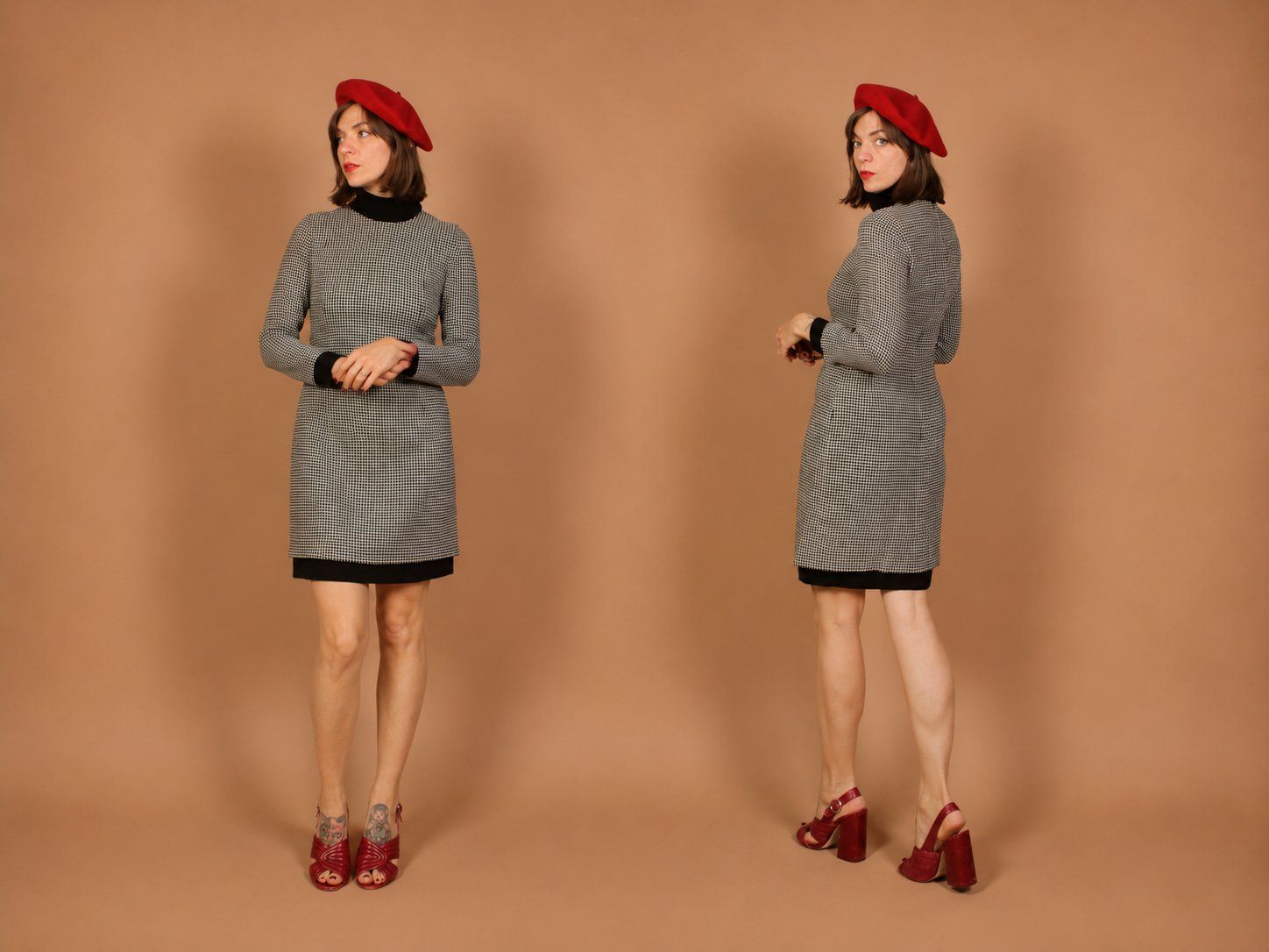 Vestiti: Vintage 1980er AKRIS Kleid - Size S – Usato da Hombrechtikon venduto da BAZ-Vintage