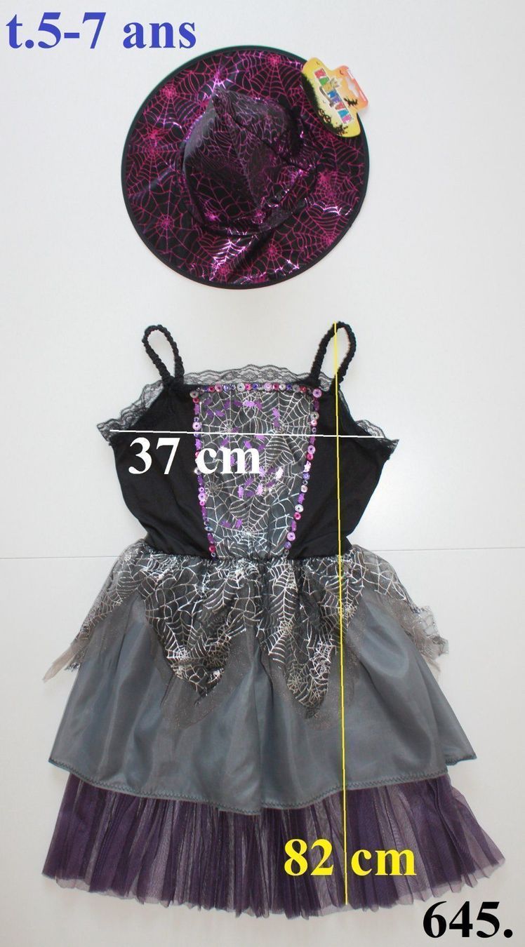 Costumi: Costume sorcière / Hexe t. 5 - 7 ans – Usato da Peseux venduto da CoolShoping 1