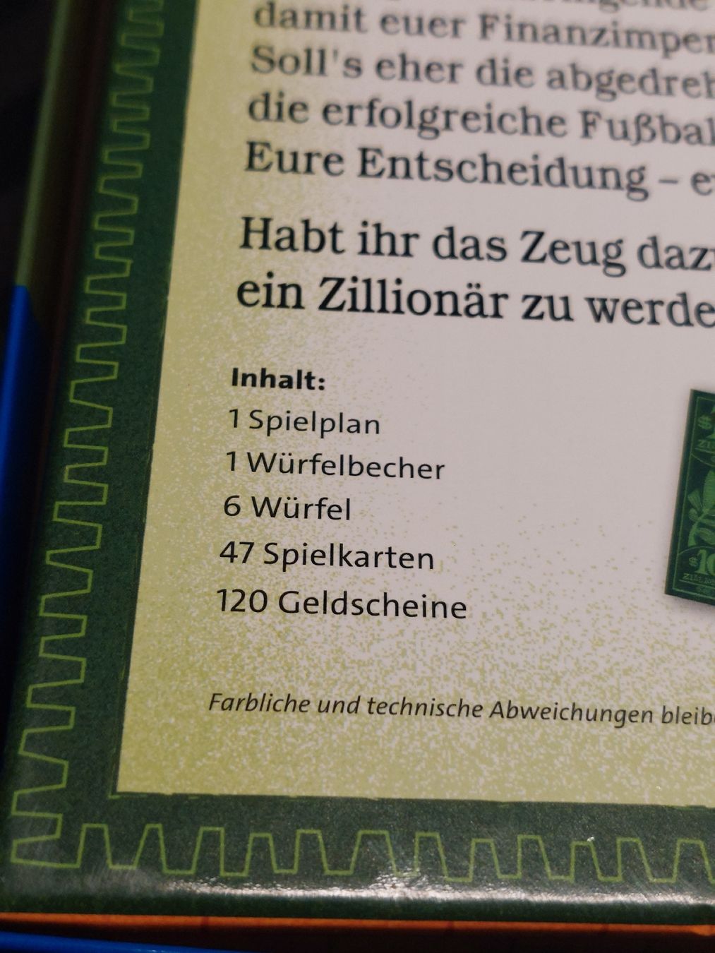 Ravensburger Spiele: Big Money - Schnapp dir den Zaster – Neu und originalverpackt aus Zetzwil von sti_x9xf 2