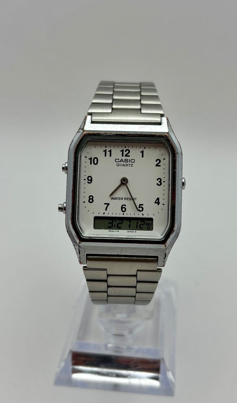 Casio Orologi: CASIO VINTAGE AQ\-230 – Difettoso da Rorschach venduto da ZeitWerk.10 1