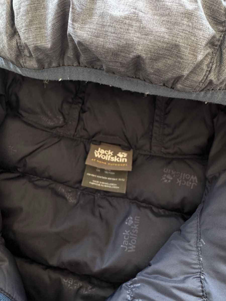 Jack Wolfskin Vestes: Jack Wolfskin Down Jacket Men L Blue Stormlock High Quality – Neuf (Voir description) à Oberhofen am Thunersee par BikeForMySister 2