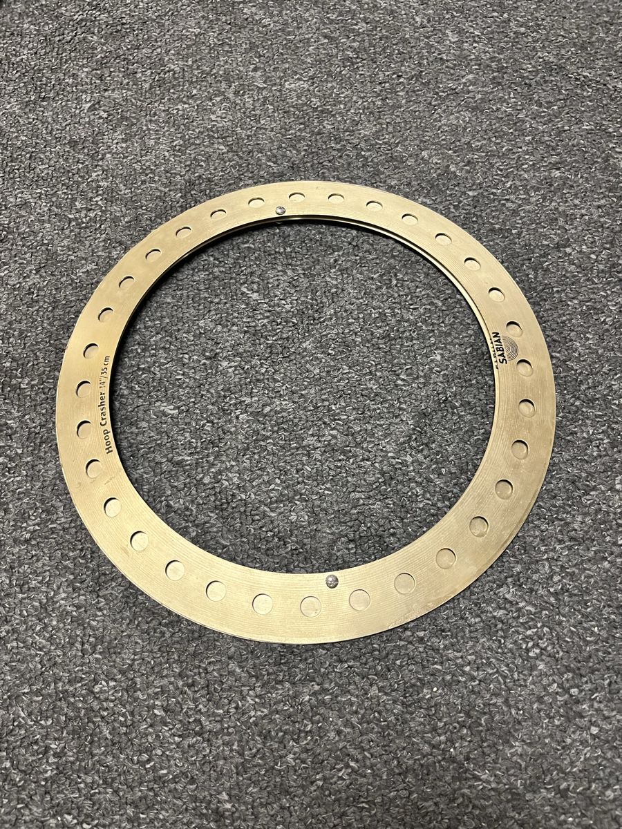 Sabian Strumenti musicali: 14" Sabian Hoop-Crasher – Usato da St. Ursen venduto da mah_6fjr