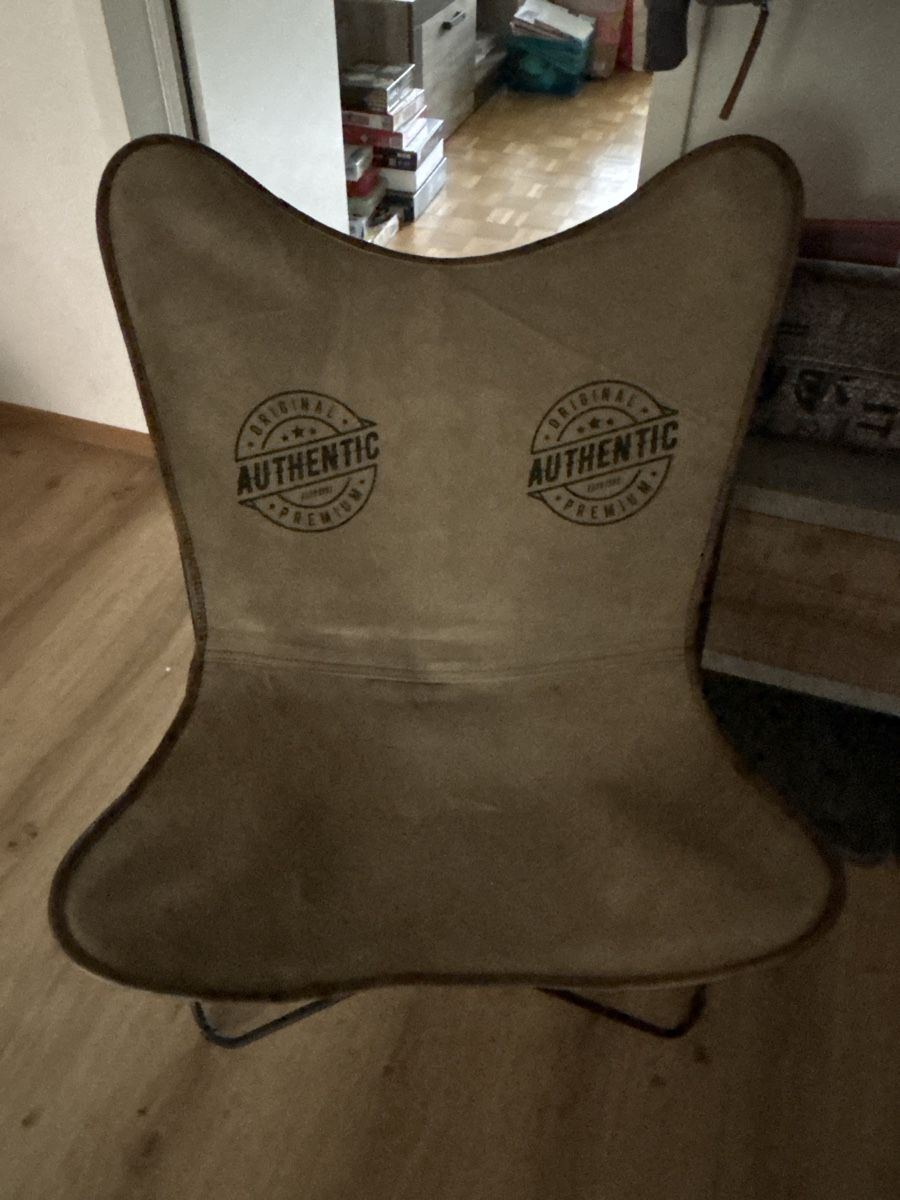 Sessel: Milla Butterfly chair – Neu und originalverpackt aus Winterthur von gorrion2000