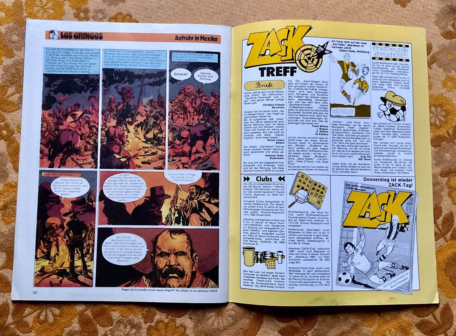 Comics: Zack Heft Nr 22 von 1980 – Gebraucht aus Endingen von nathan05 8