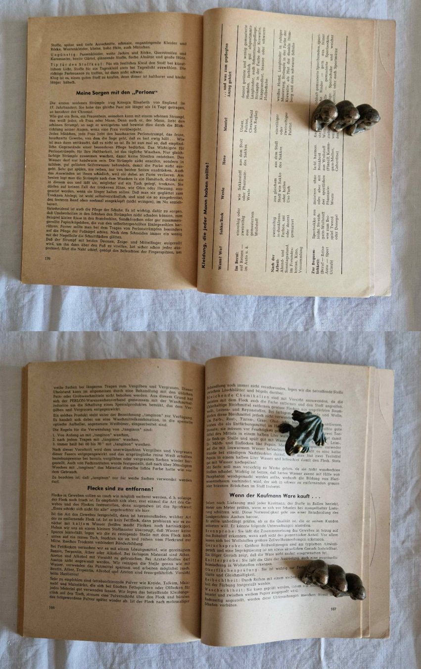 Libri: ABC der Stoffkunde Textilingenieur Kurt Hellmich 60-er Jahre – Usato da Zürich venduto da silver-team 6