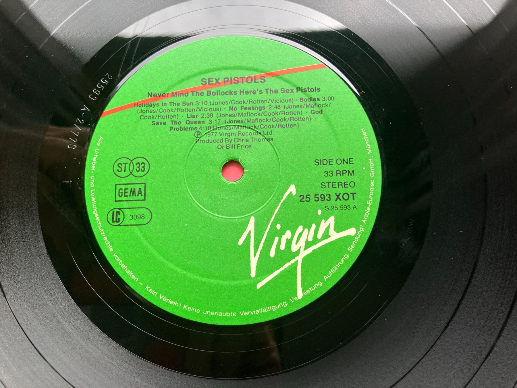 Dischi in vinile: Sex Pistols – Usato da Aarwangen venduto da Jukebox3 4