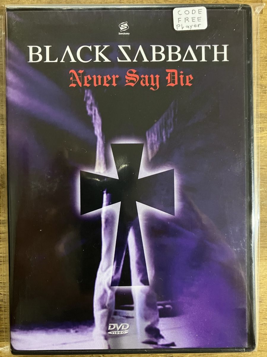 Tutti i DVDs: BLACK SABBATH Never Say Die Live 1978 DVD (Code Free Player) – Nuovo (secondo la descrizione) da Belp venduto da B7L0