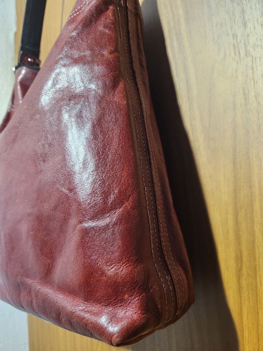 Taschen: Sac en cuir bordeaux marque Nuda  – Gebraucht aus Niedergösgen von Eva2410 6