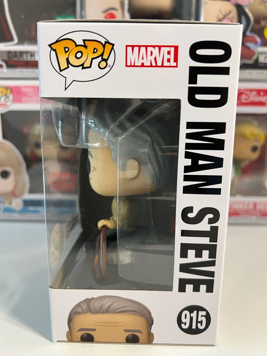 Funko Statuette: Funko POP! Marvel Avengers Endgame Old Man Steve Limitée – Nuovo e nell'imballaggio originale da Le Mouret venduto da perfectbijou 3