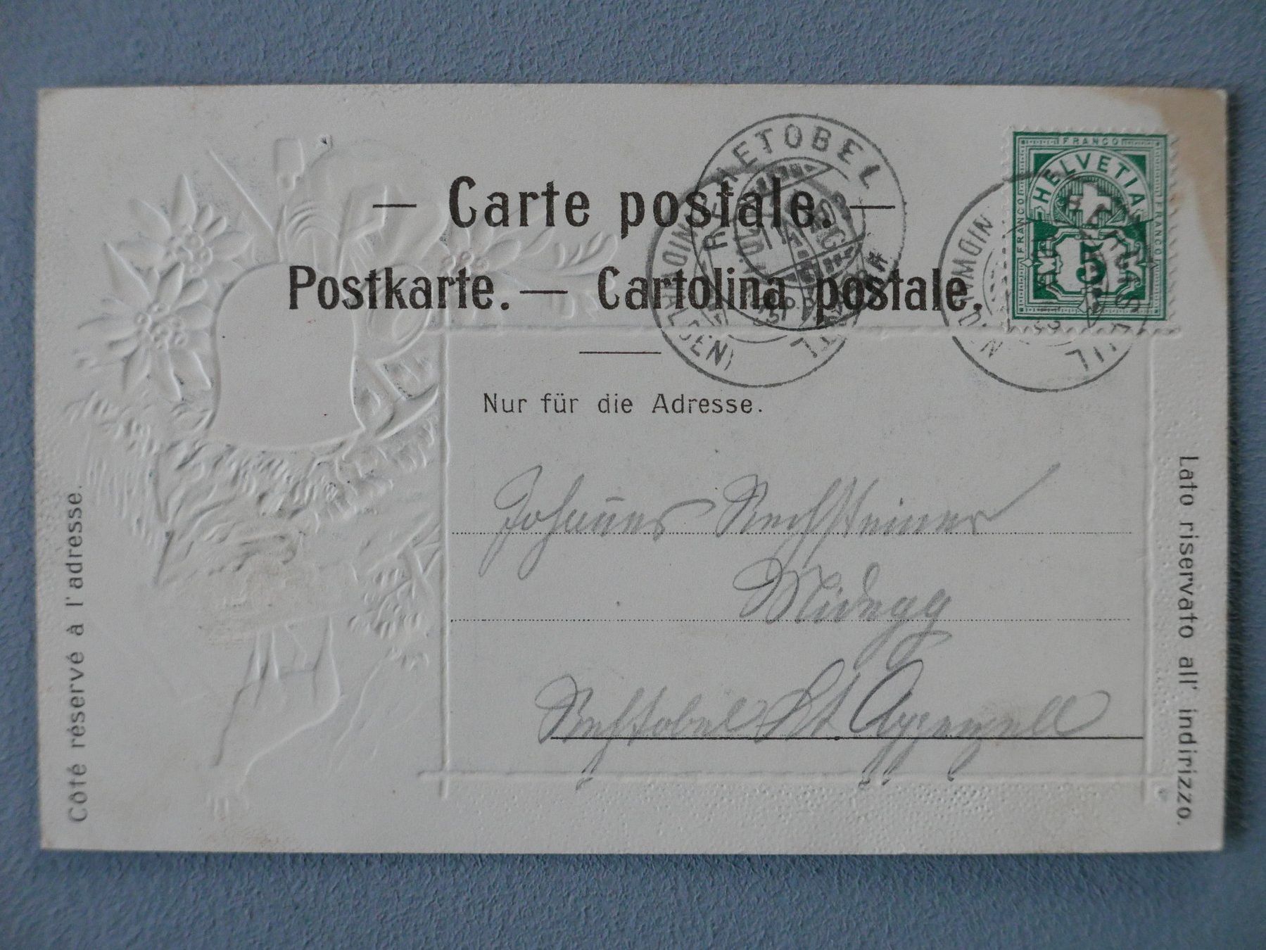 Cartoline postali: ANTIKE ANSICHTSKARTEN FLÜELEN HERGISWIL WEGGIS – Usato da Balgach venduto da Zwischenraum 4