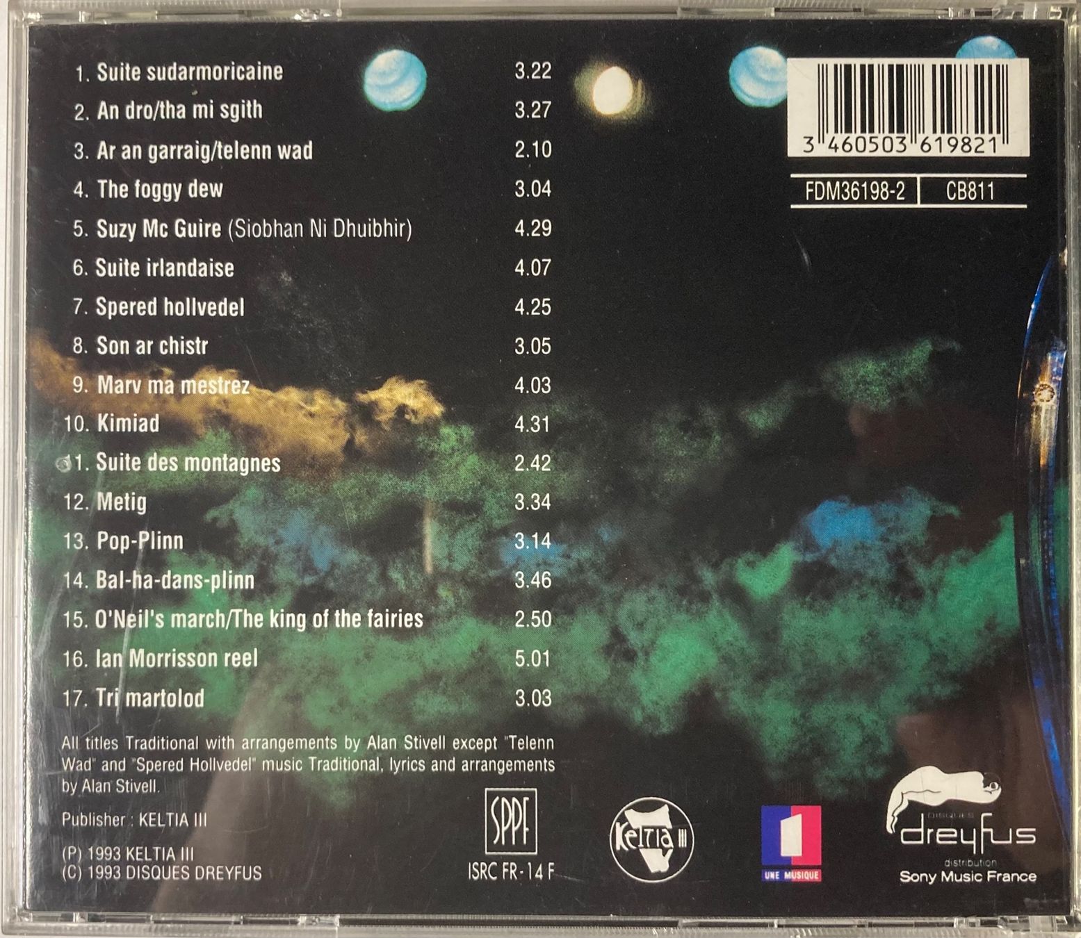 CD: ALAN STIVELL - AGAIN – Usato da Poliez-Pittet venduto da Newtown-Records 1
