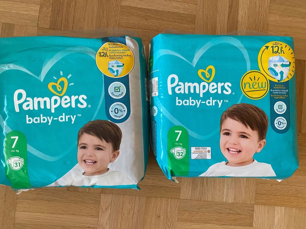 Pampers nr 7 | Kaufen auf Ricardo