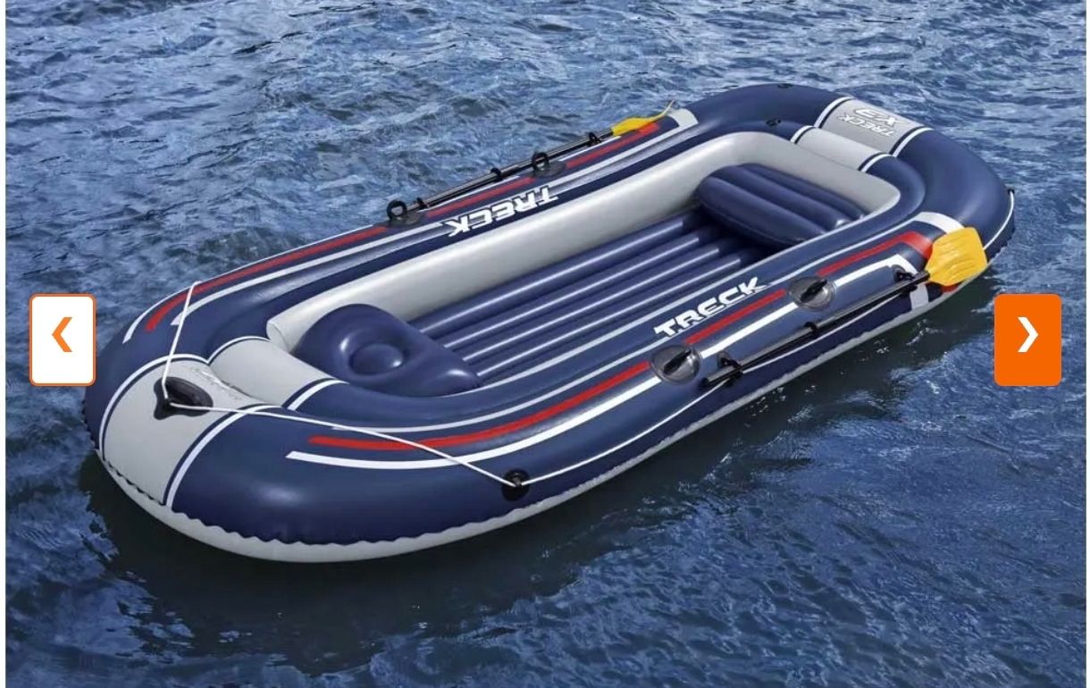 Bestway Boote: Bestway Hydro-Force Treck X3 Schlauchboot – Gebraucht aus Volketswil von BabaShop