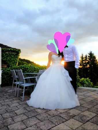 Brautkleid Hochzeitskleid Grösse L