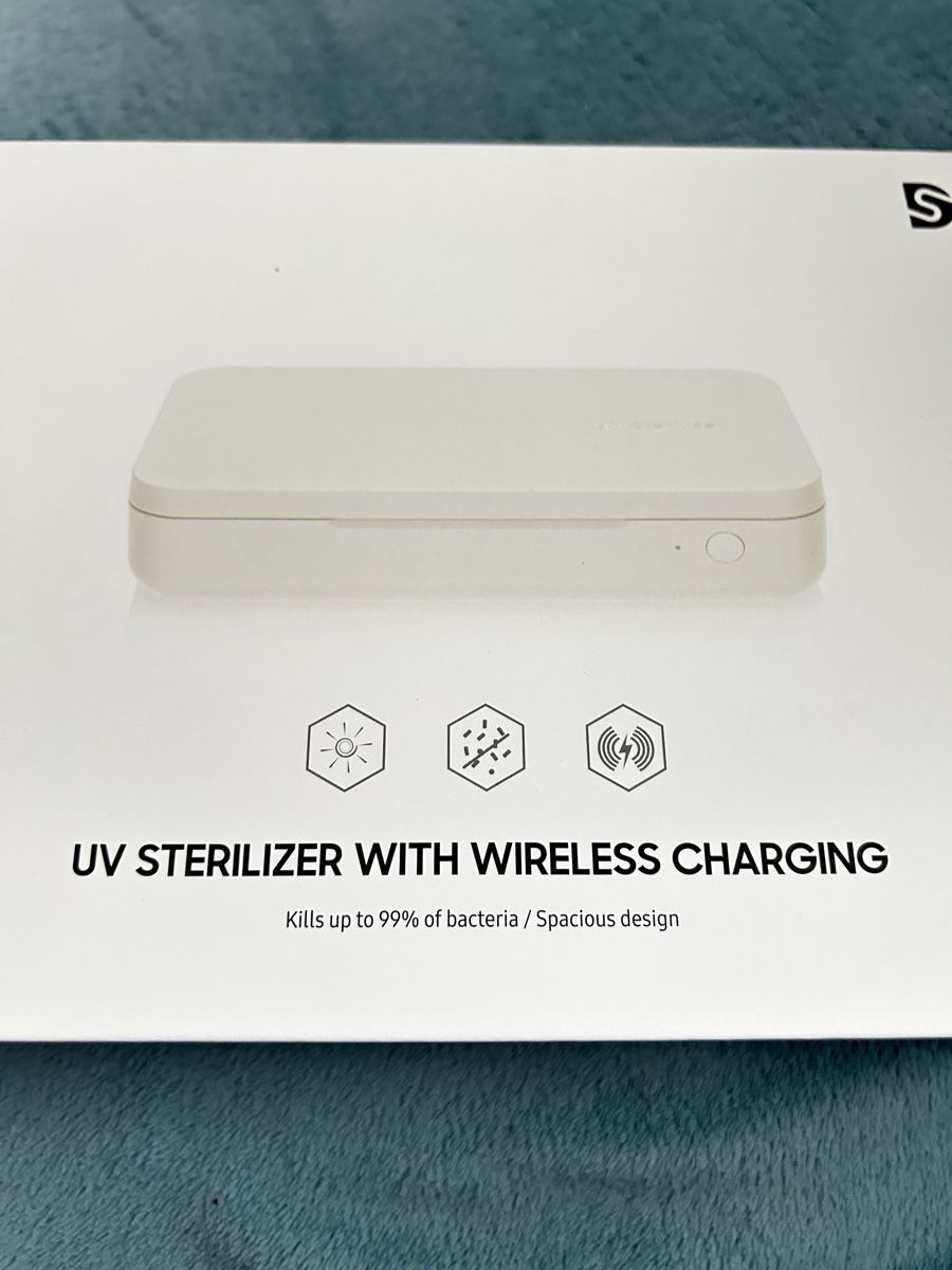 Samsung Baby-Mahlzeiten: Samsung UV-Sterilisator mit Wireless Charging – Neu und originalverpackt aus Pratteln von andi1977