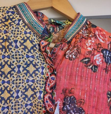 Bunte Sommerbluse von Desigual, Gr. S, neu mit Etiketten