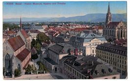 Basel Hist. Museum Kasino Theater Feldpost 1914 BATAILLON 66