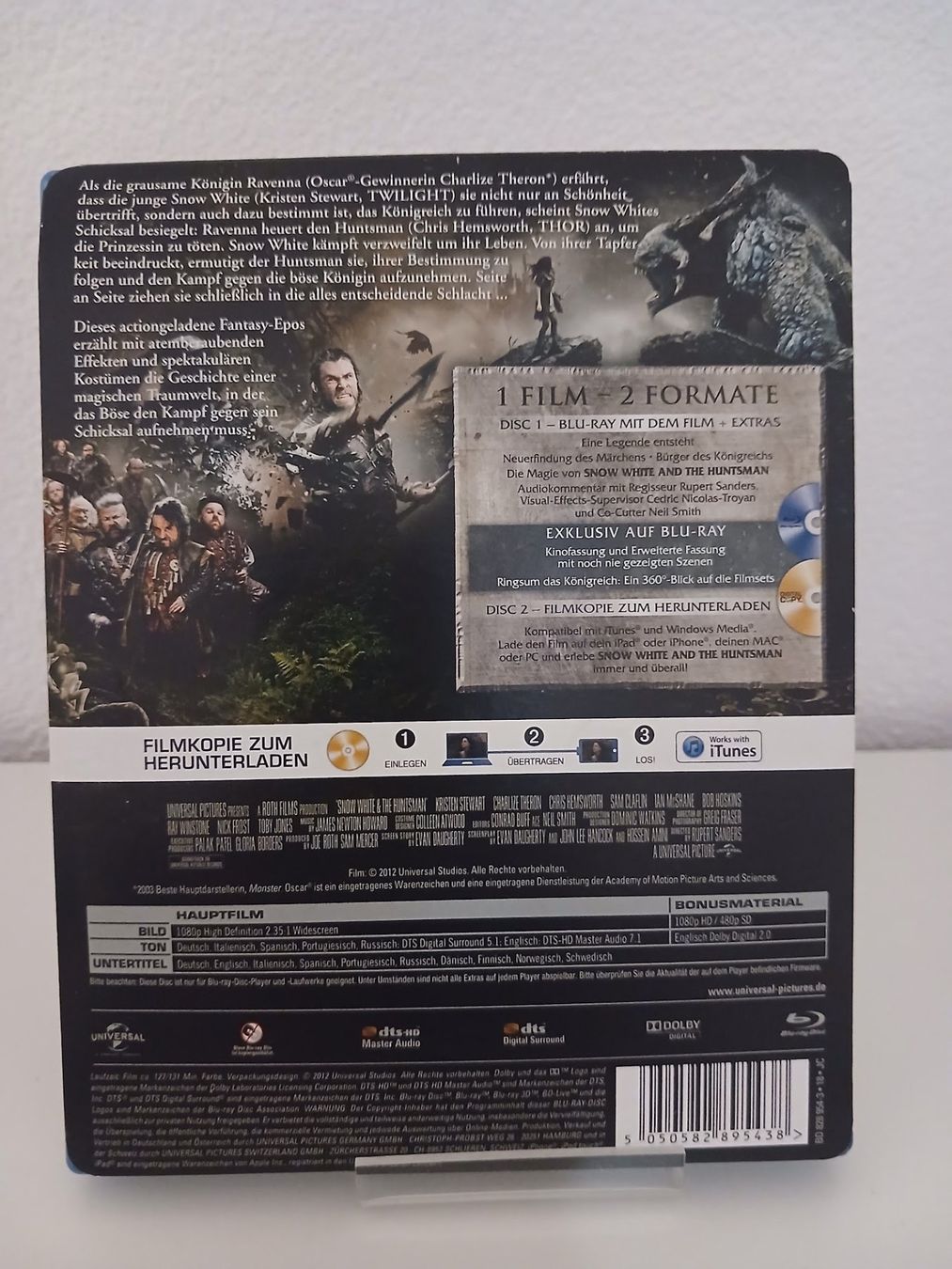 Alle DVDs: Snow White and the Huntsman – Gebraucht aus St. Margrethen SG von SamusAran 1