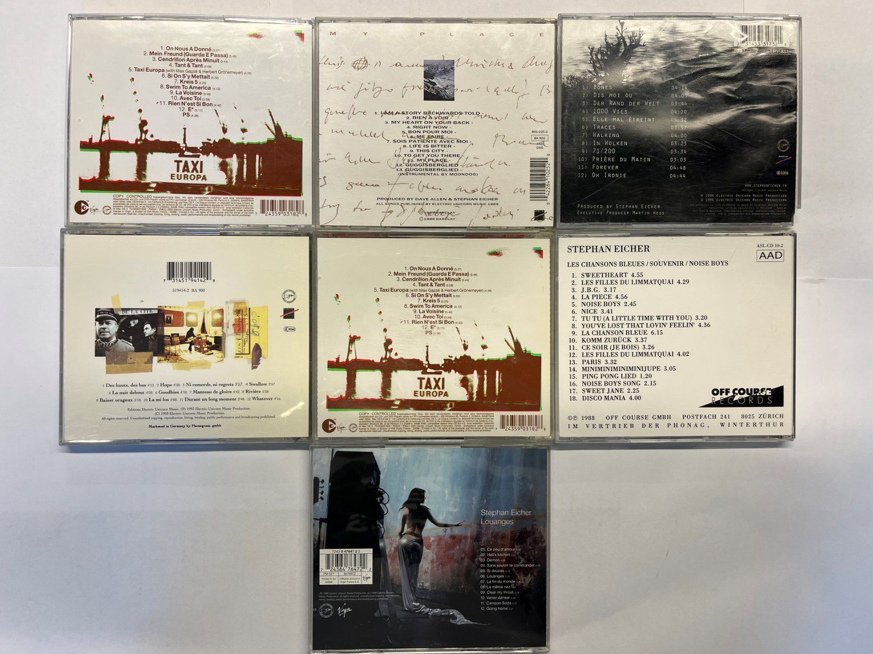 CDs: CD SAmmlung Stephan Eicher 7 Stück – Gebraucht aus Basel von andipfandi 1