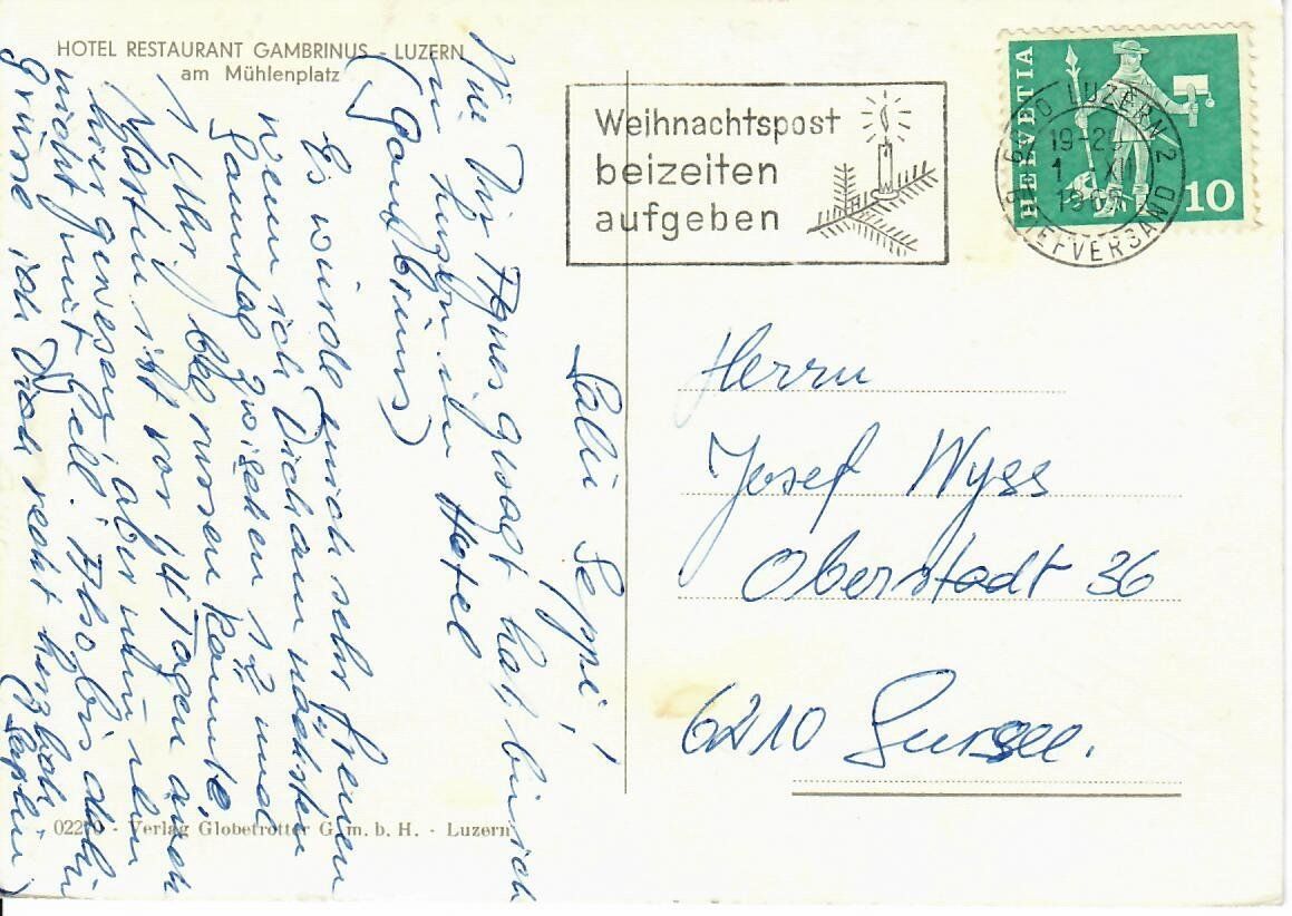 Cartes postales: Luzern – D'occasion à Hochdorf par Ziegel-16 1