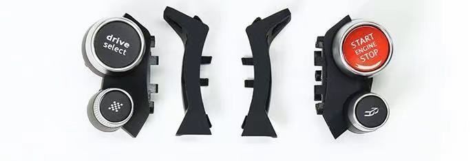 Tutti pezzi di ricambio auto: 4x VW/Audi Lenkrad R8 Startknopfsystem – Nuovo e nell'imballaggio originale da Volketswil venduto da Willis_Autoteile