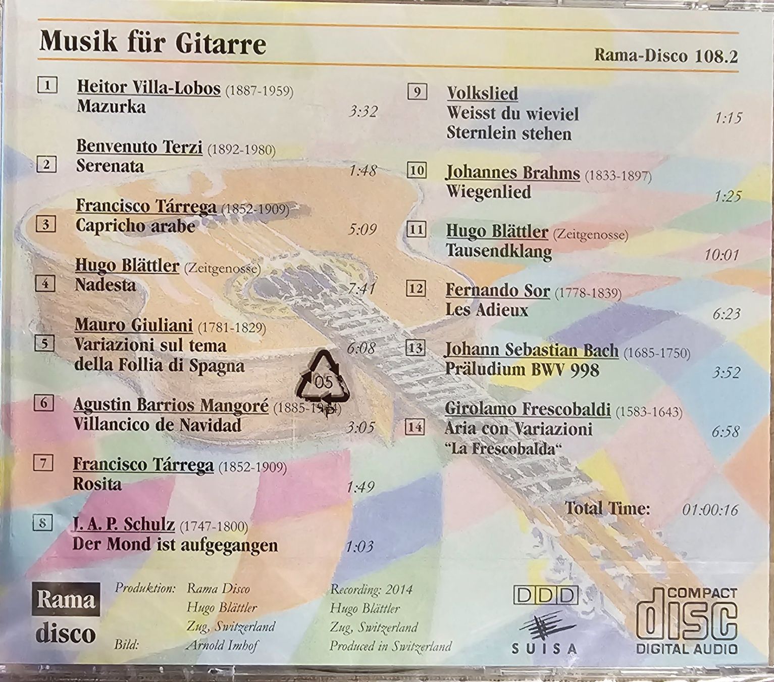 CD: Hugo Blättler - Tausendklang – Nuovo e nell'imballaggio originale da Wahlen b. Laufen venduto da Cg10 1