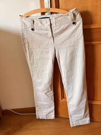 Zara Basic beige trousers, size 38 - Summer style!